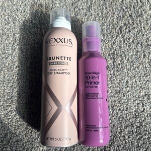 Nexxus Brunette Dry Shampoo & Mane Magic Primer Set